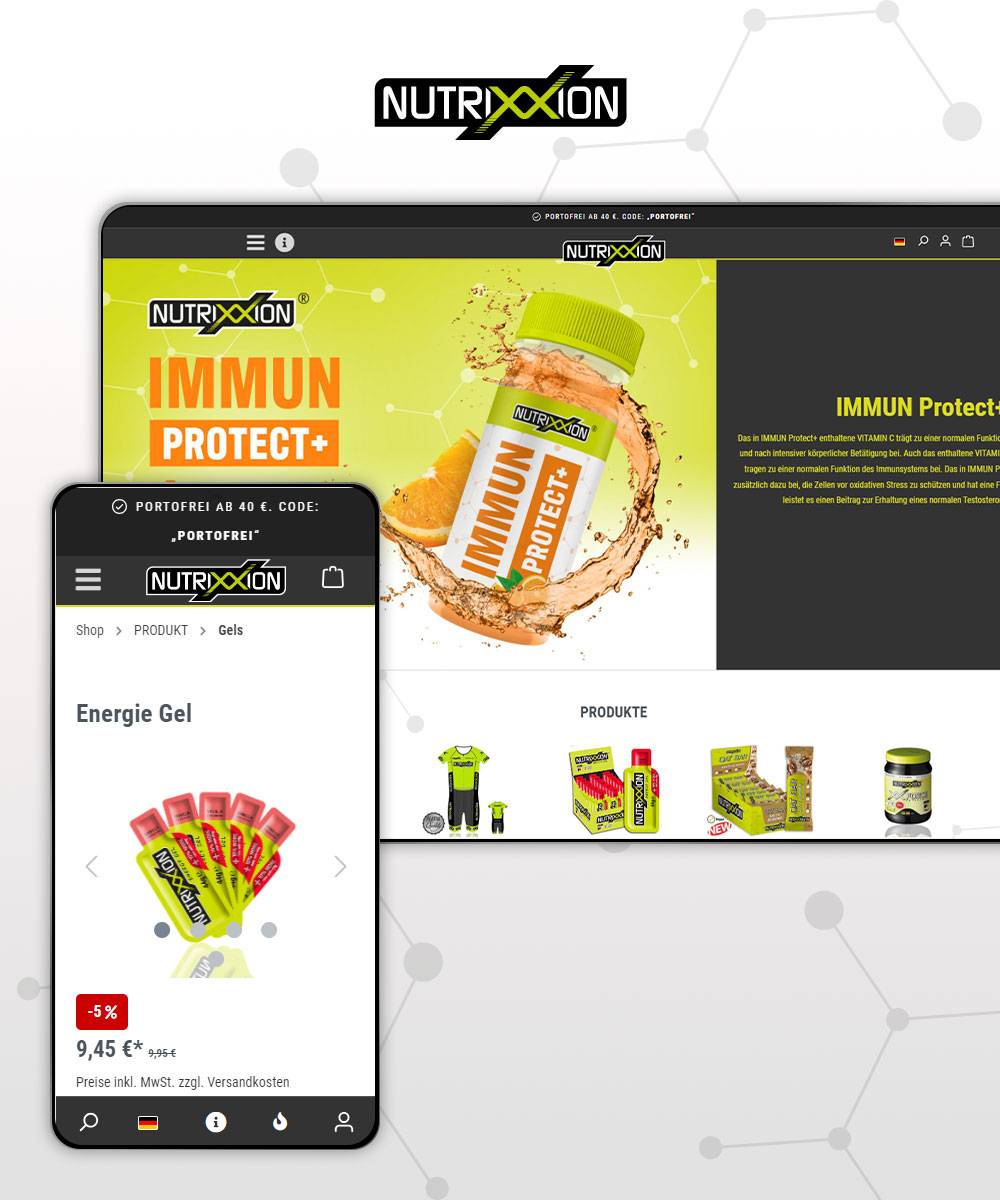 Webprojekt: NUTRIXXION